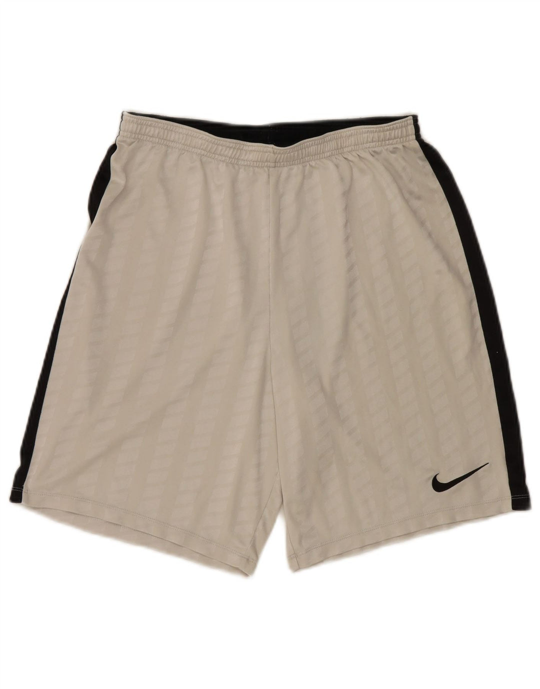 Мужские спортивные шорты Nike Dri Fit, большие белые полиэстер с цветными блоками