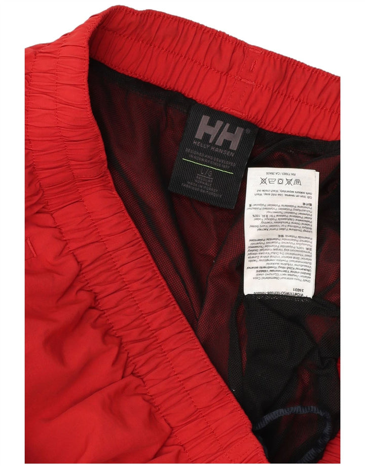 HELLY HANSEN Мужские шорты для плавания, большие красные из полиамида