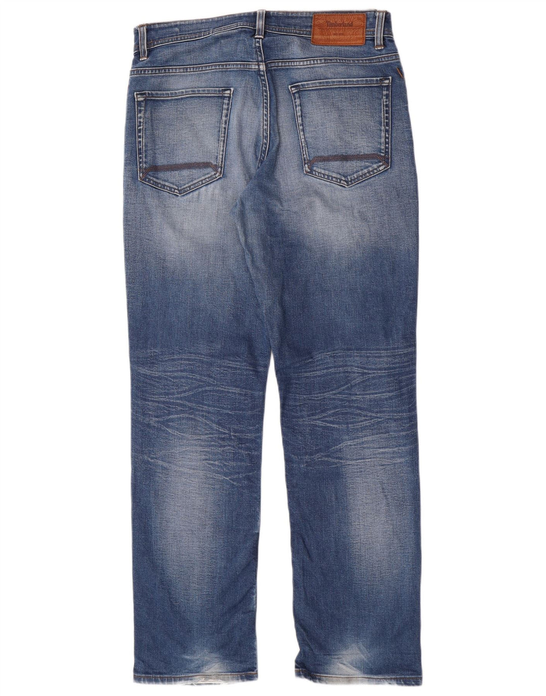 Мужские прямые джинсы Timberland Clark W32 L32 синие, хлопок
