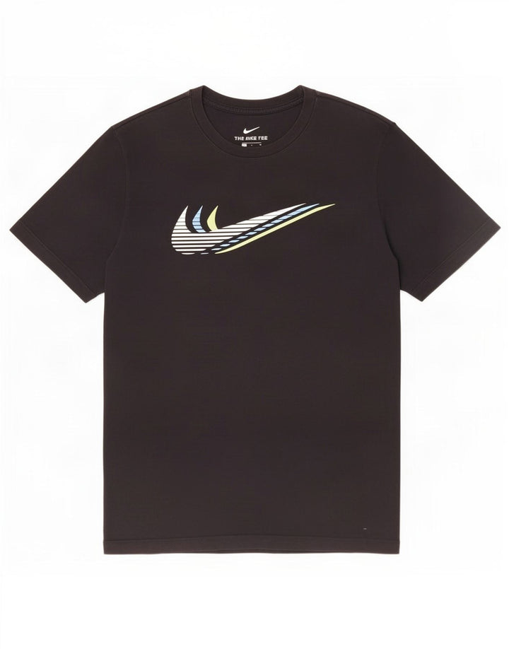 Мужская футболка с рисунком Nike, средний черный