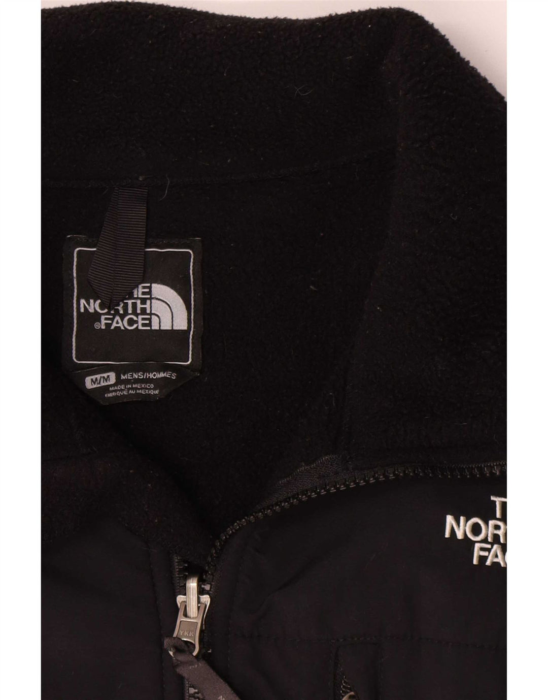 Мужская флисовая куртка The North Face UK 38, средний черный полиэстер