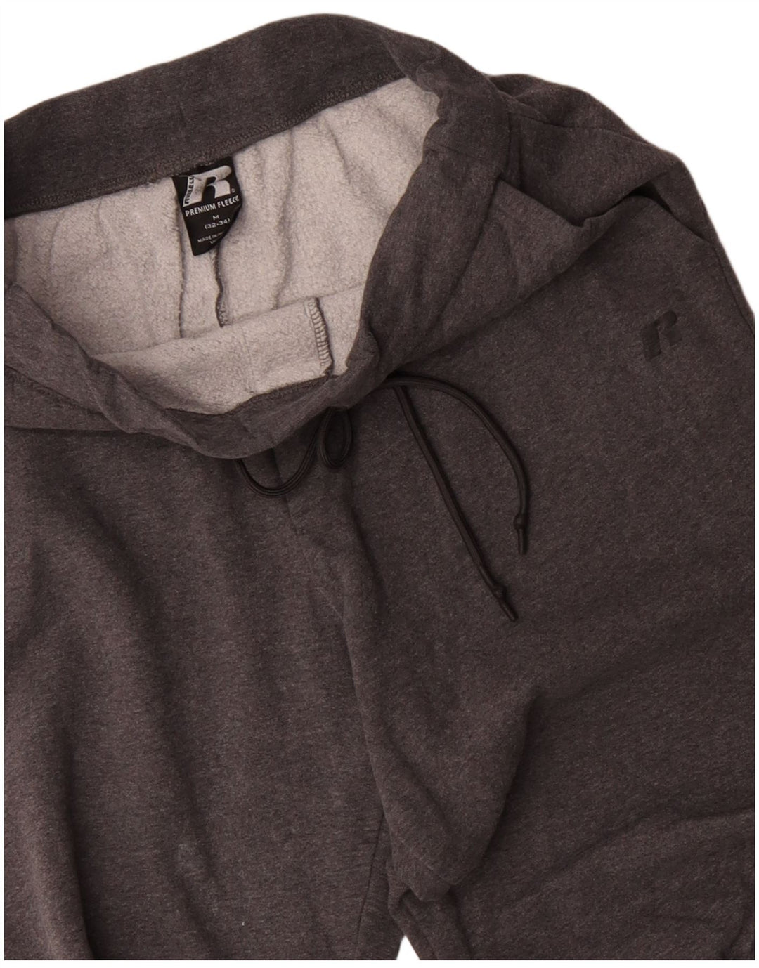 RUSSELL ATHLETIC Мужские спортивные брюки из хлопка среднего серого цвета