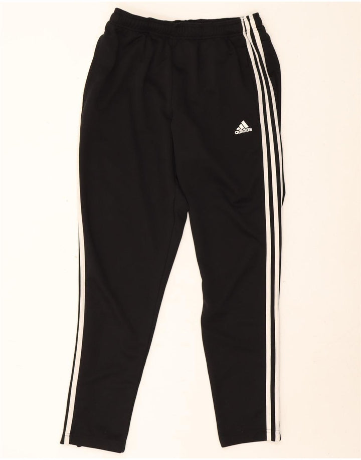 Мужские спортивные брюки Adidas UK 44/46, большой черный полиэстер
