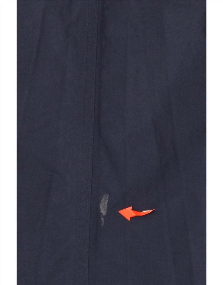 Мужской плащ WHISTLES UK 40, большой темно-синий, нейлон