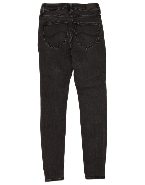 Джинсы Lee Scarlett High Skinny W29 L31, серый хлопок