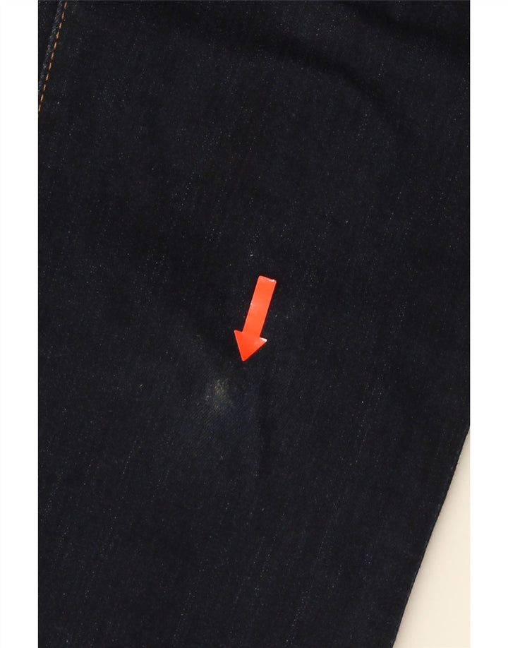 Женские прямые джинсы Levi's 714 W29 L31 темно-синие, хлопок