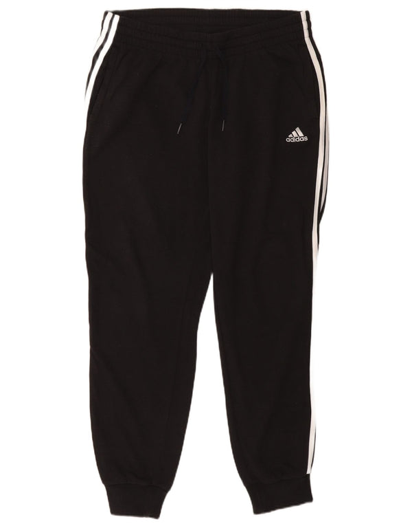 Женские спортивные брюки Adidas Joggers UK 14, большие черные хлопковые