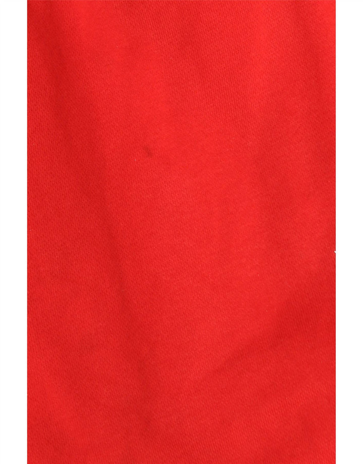 Женские спортивные брюки ADIDAS Joggers UK 12, средний красный хлопок