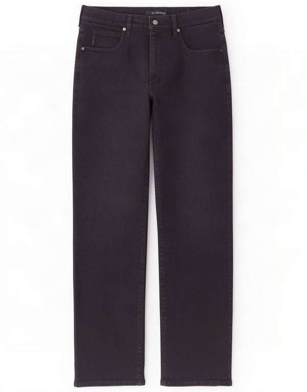Armani Мужские прямые повседневные брюки W36 L33 Темно-синие, хлопок