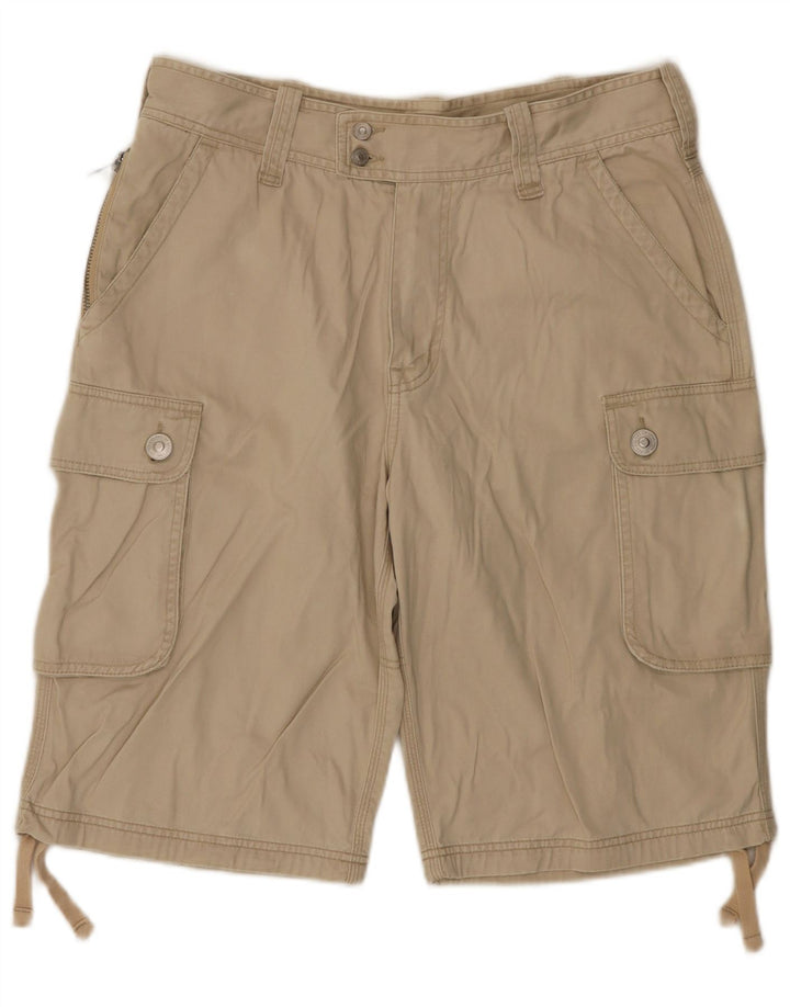 Мужские шорты карго Benetton IT 48 Medium W36 Бежевые, хлопок