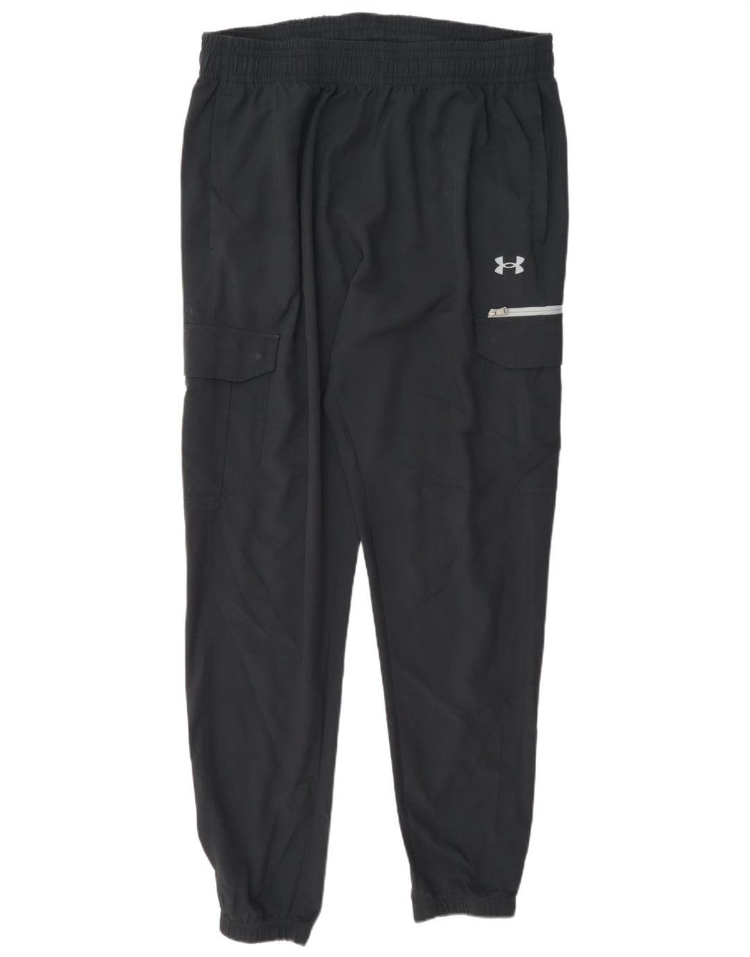 Мужские спортивные брюки-карго Under Armour, джоггеры XL, темно-синий, полиэстер