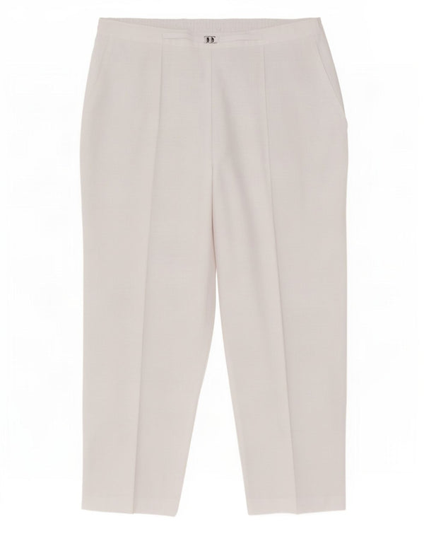 Женские зауженные брюки чинос Marks & Spencer UK 18 XL W40 L30 белые