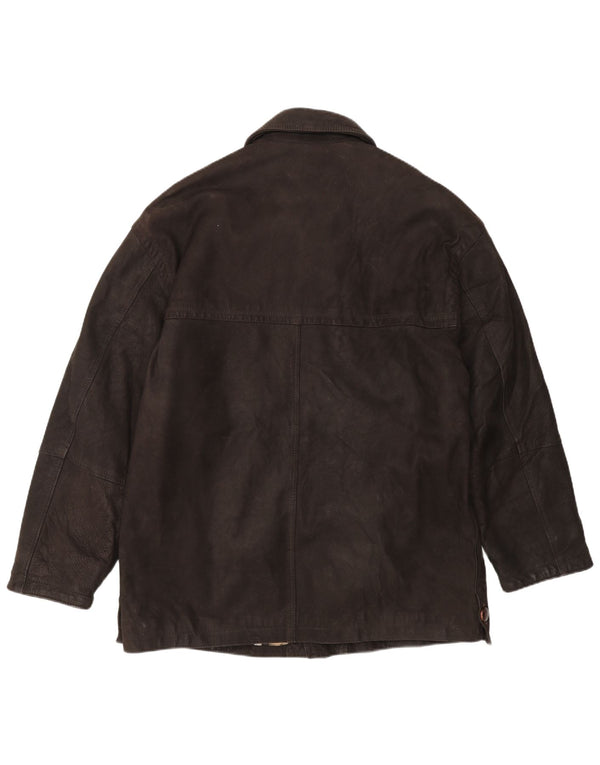 Мужская кожаная куртка Douglas UK 42 XL Коричневая