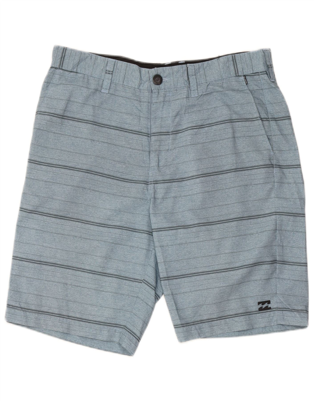 Мужские шорты чинос Billabong W33, полиэстер, средний синий в полоску