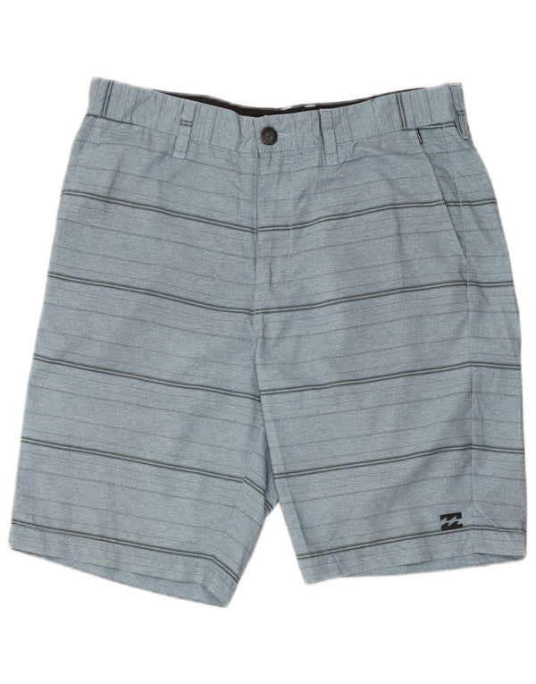 Мужские шорты чинос Billabong W33, полиэстер, средний синий в полоску