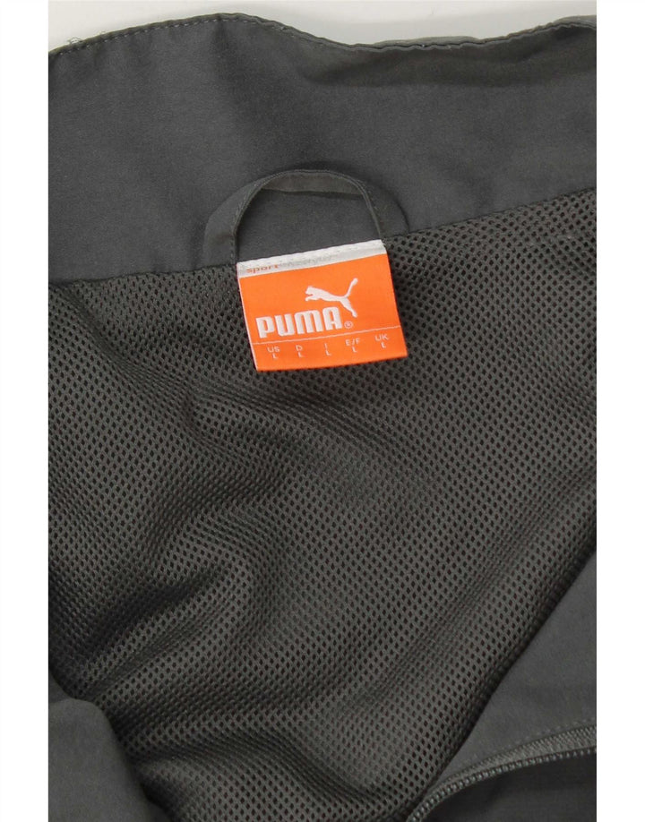 Мужская спортивная кофта Puma, Великобритания 40, большой размер, серый