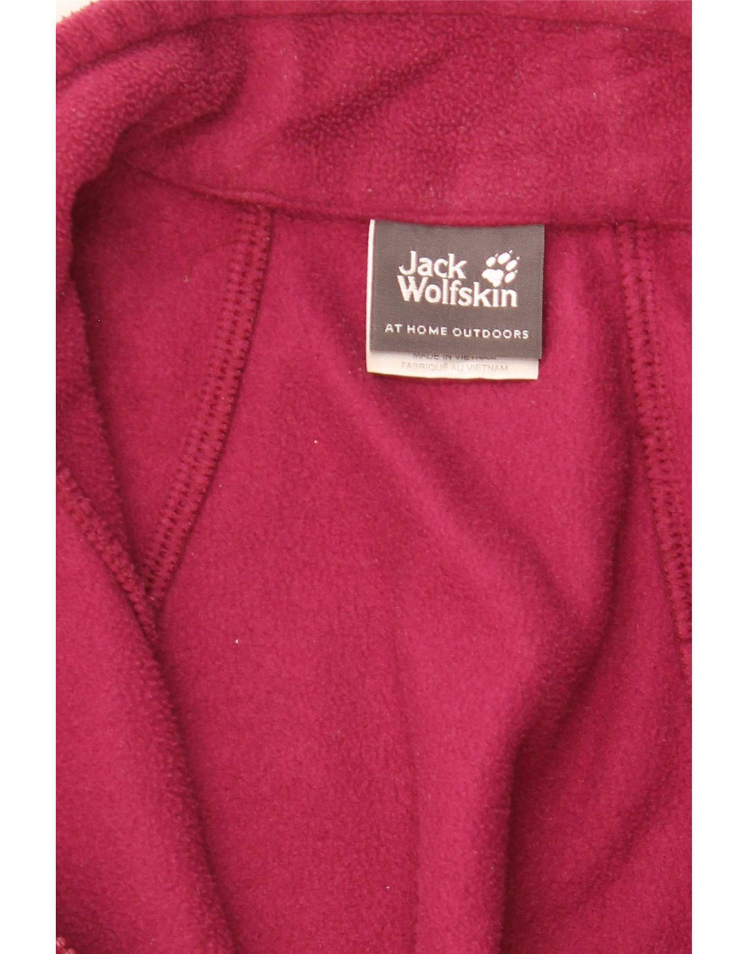 Женская флисовая куртка Jack Wolfskin UK 12/14, средний розовый полиэстер