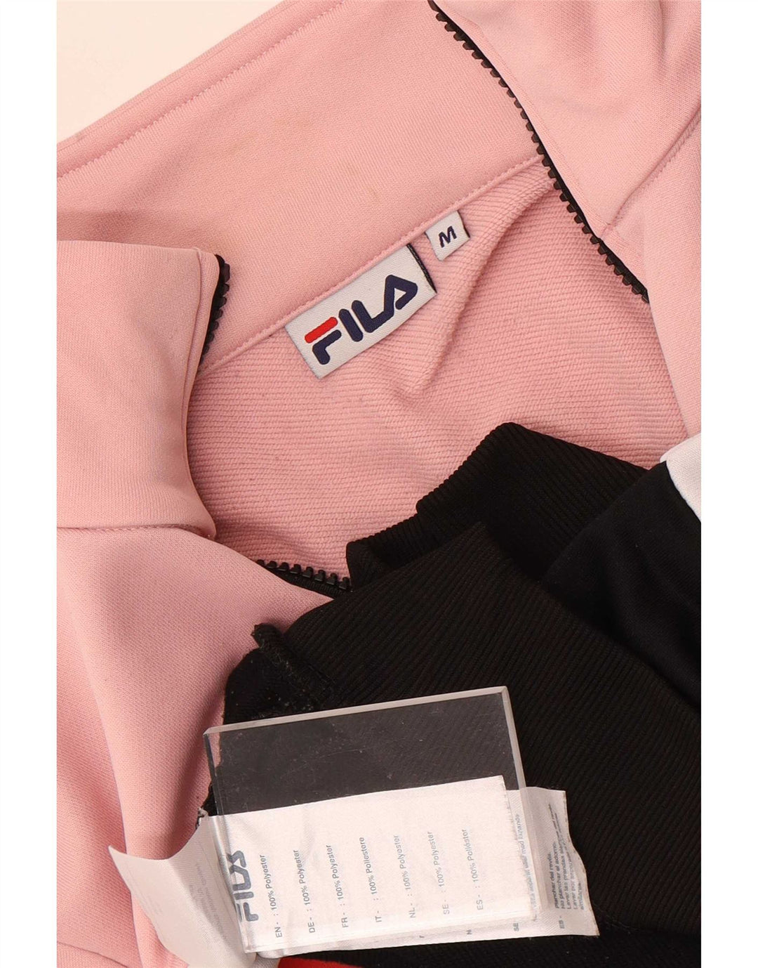 Fila Женский спортивный костюм с графическим рисунком UK 14 Medium Pink Colorblock