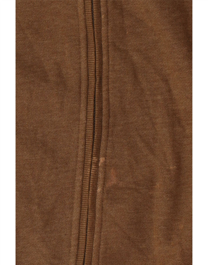Crew Clothing Мужской спортивный костюм Верхняя куртка Большой коричневый хлопок