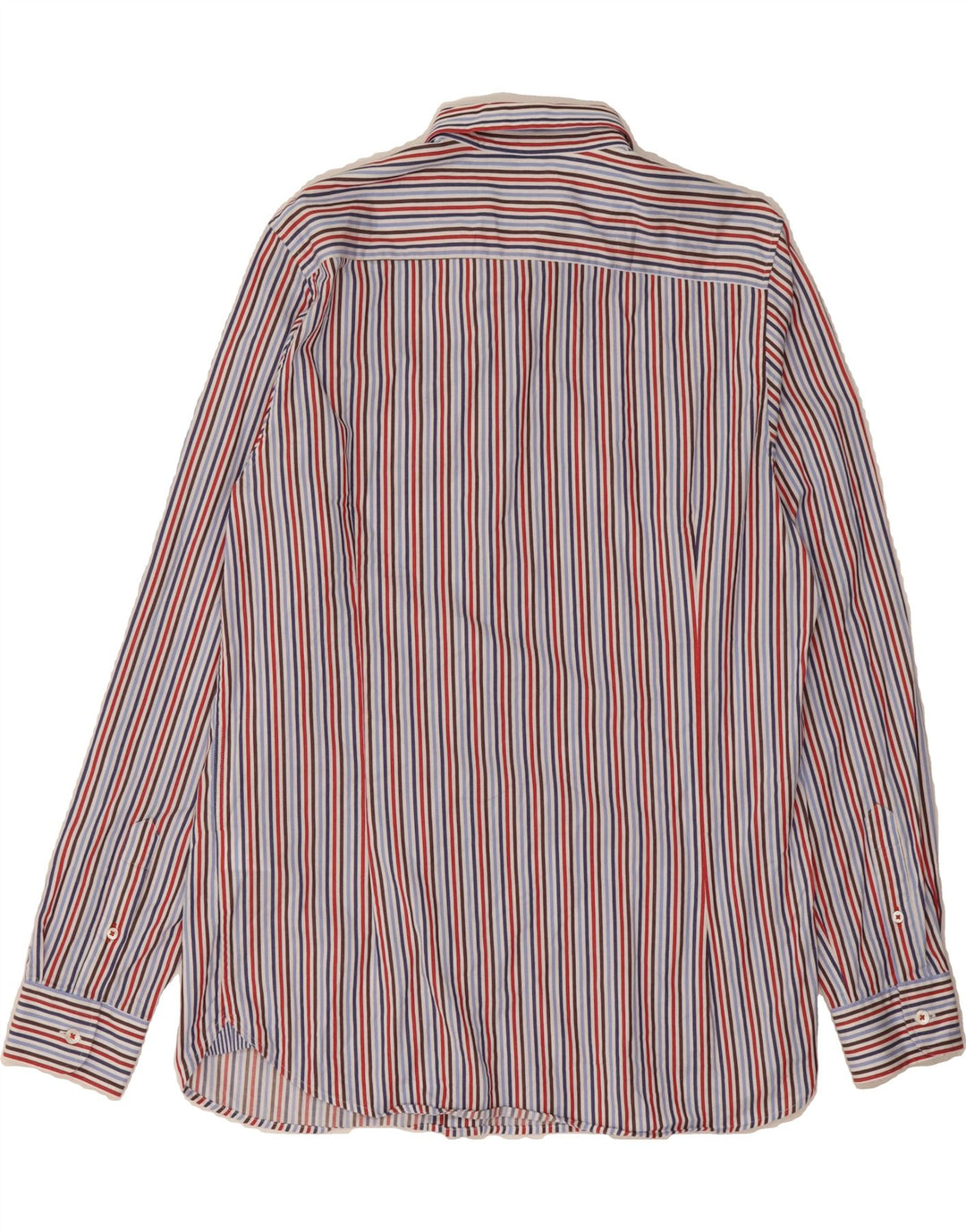 TED BAKER Mens Shirt Size 4 Large Multicoloured Striped Cotton Vintage Ted Baker and Second-Hand Ted Baker from Messina Hembry 