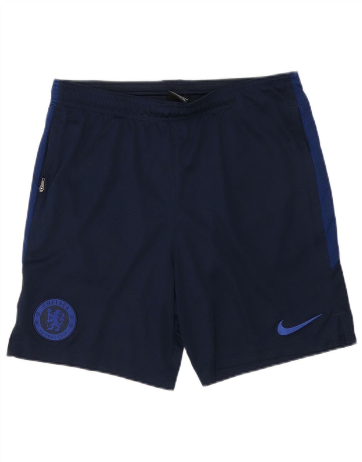 Мужские спортивные шорты Nike Chelsea FC, средний темно-синий полиэстер