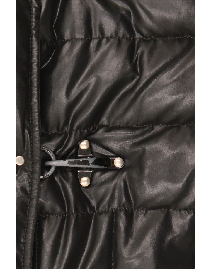 Женская стеганая куртка Fay UK 18 XL, черный полиэтилен