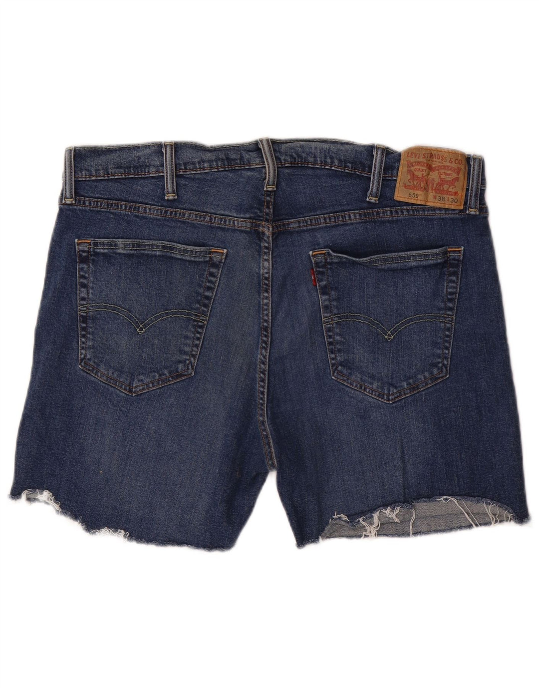 Мужские джинсовые шорты LEVI'S 559 W38 XL Синие, хлопок