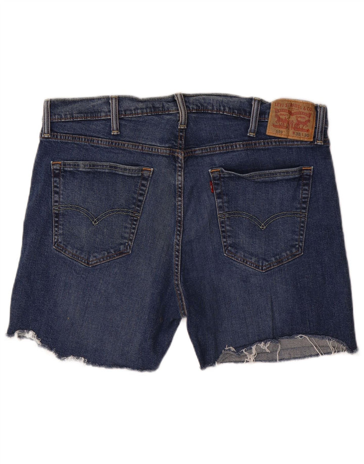 Мужские джинсовые шорты LEVI'S 559 W38 XL Синие, хлопок