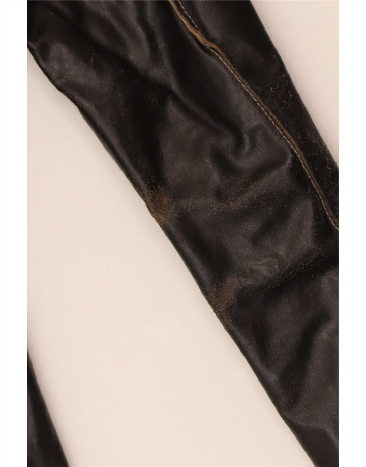 Женский кожаный плащ Conbipel IT 42 Medium Black