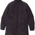 Мужское стеганое пальто Woolrich UK 38, средний темно-синий