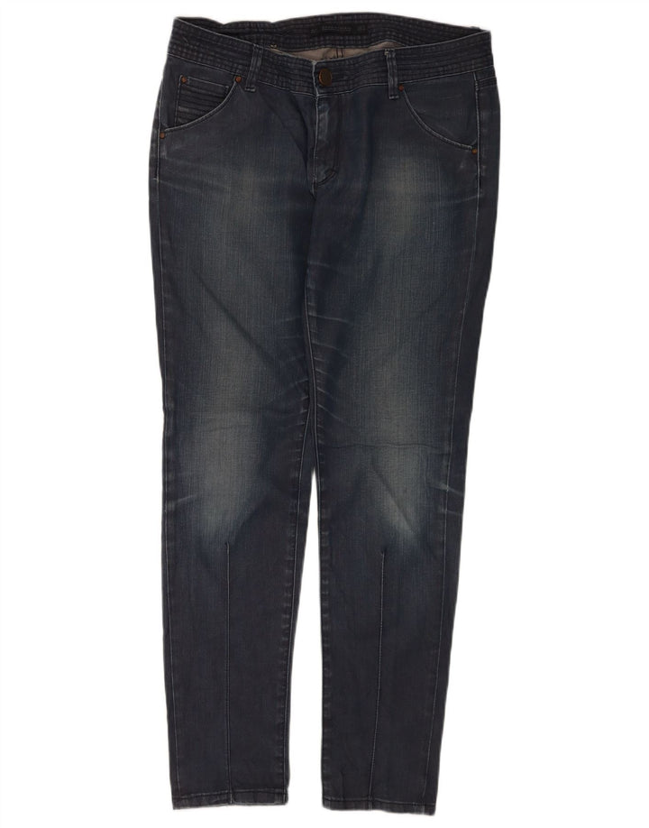 Женские узкие джинсы Zara EU 40 Medium W30 L30 Темно-синие