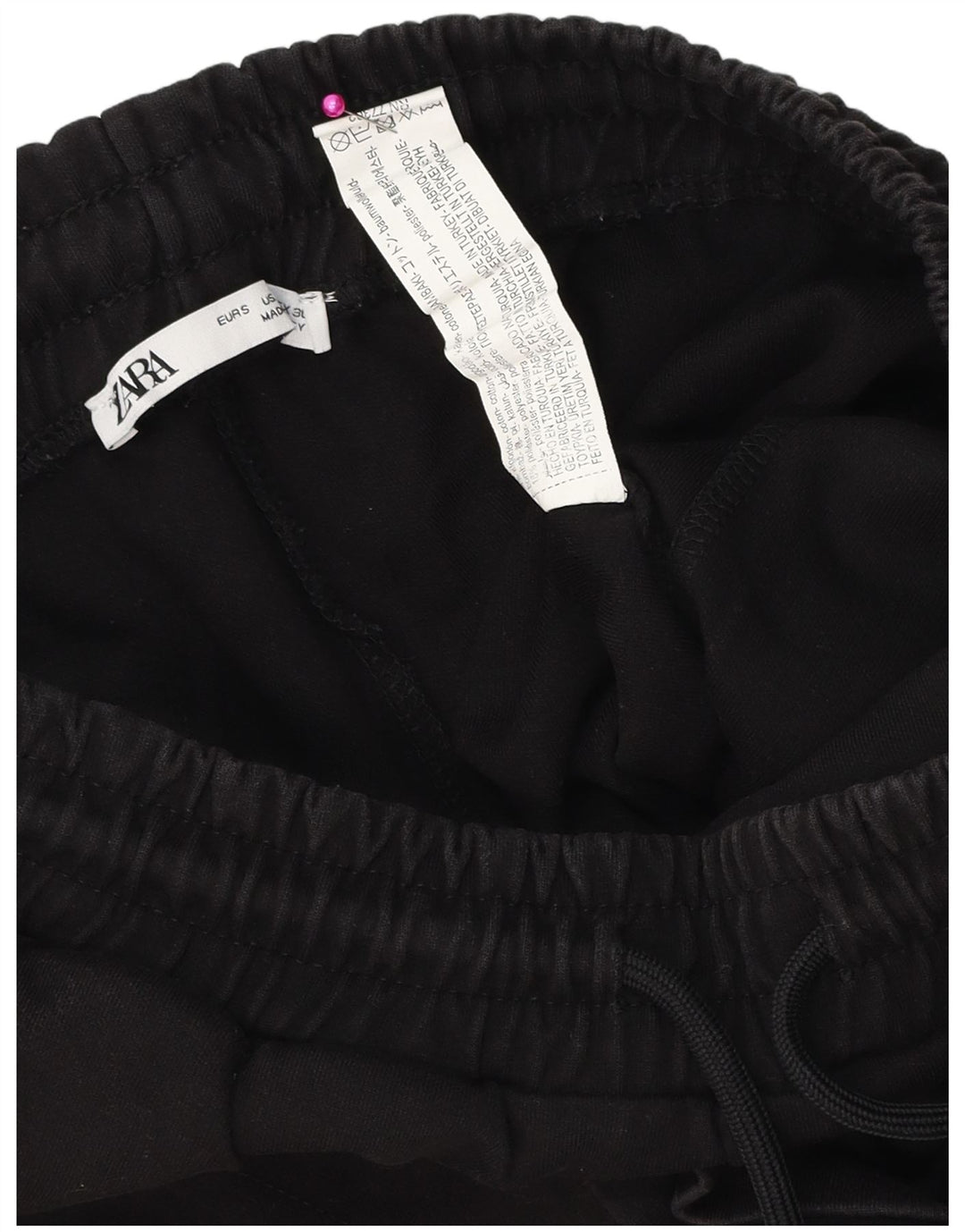 Мужские спортивные шорты Zara, маленькие черные хлопковые