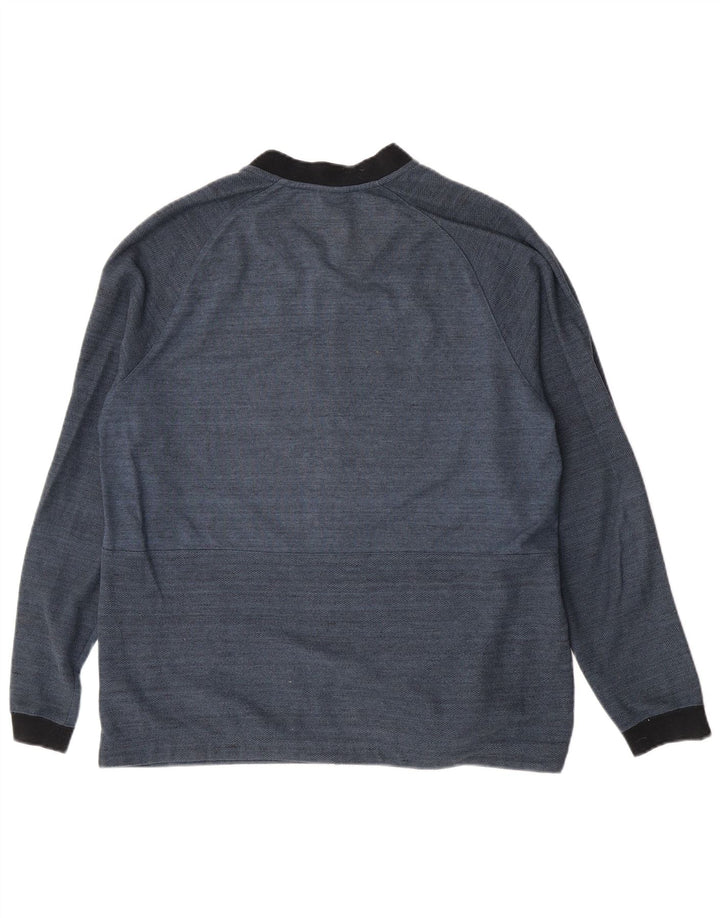 Мужской спортивный костюм Nike Top Jacket XL, синий хлопок с крапинками