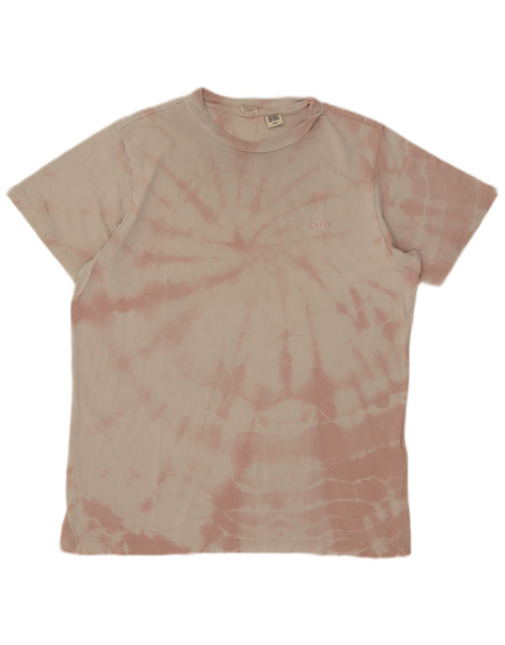Мужская футболка Levi's Top Small Pink Tie Dye Cotton