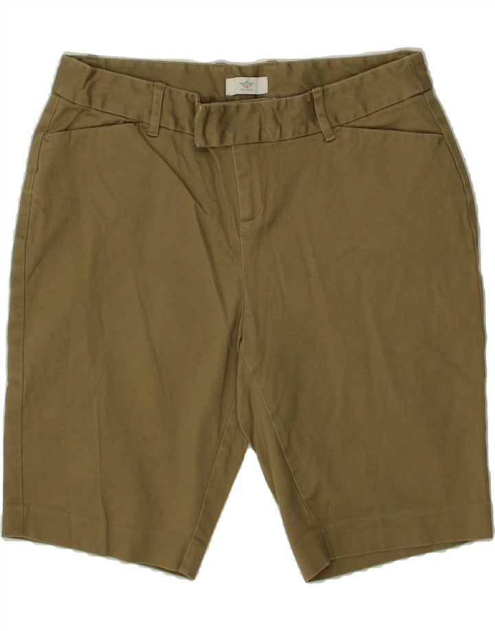 DOCKERS Womens Casual Shorts  W30 Medium Khaki Vintage Dockers and Second-Hand Dockers from Messina Hembry 