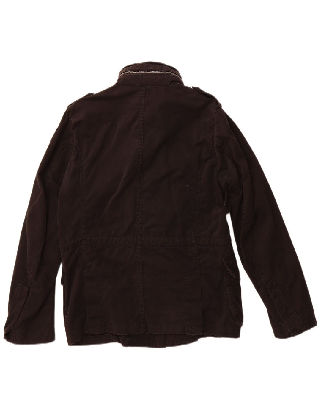 Мужская куртка Diesel в стиле милитари UK 40, большая черная, хлопок