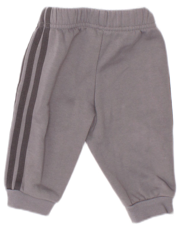Спортивные брюки Adidas Baby Boys Joggers 0-3 месяца, серый хлопок