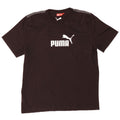 Мужская футболка с рисунком Puma, большая черная
