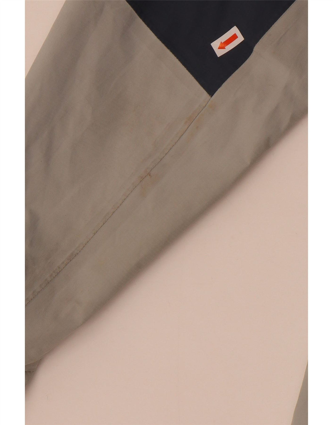 Мужская дождевик The North Face UK 38, средний синий нейлон с цветными блоками