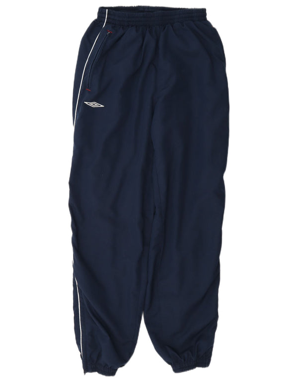 Мужские спортивные брюки Umbro, брюки для бега, маленькие, темно-синие, полиэстер
