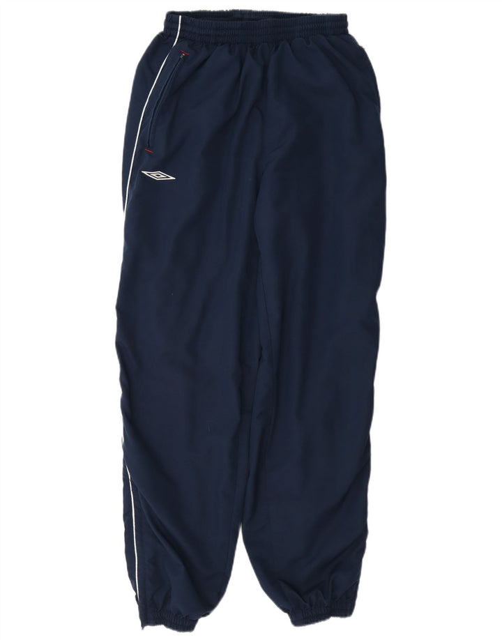 Мужские спортивные брюки Umbro, брюки для бега, маленькие, темно-синие, полиэстер