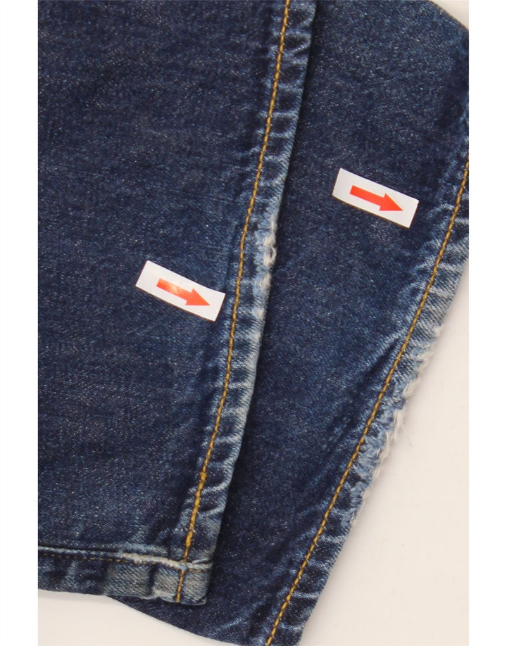 Мужские прямые джинсы Levi's 501 W40 L32 темно-синие