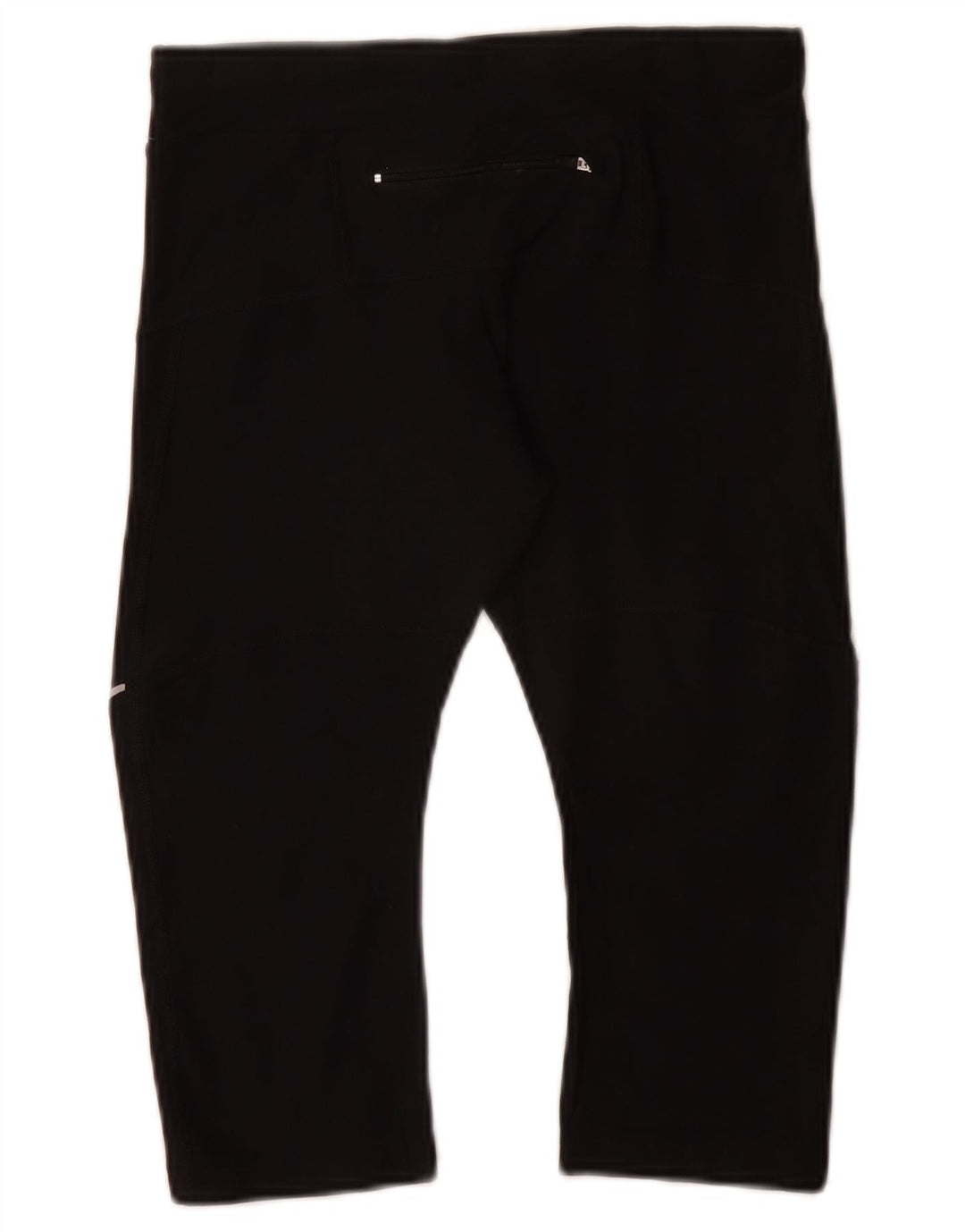 Женские леггинсы-капри Nike Dri Fit UK 4 XS, черный полиэстер