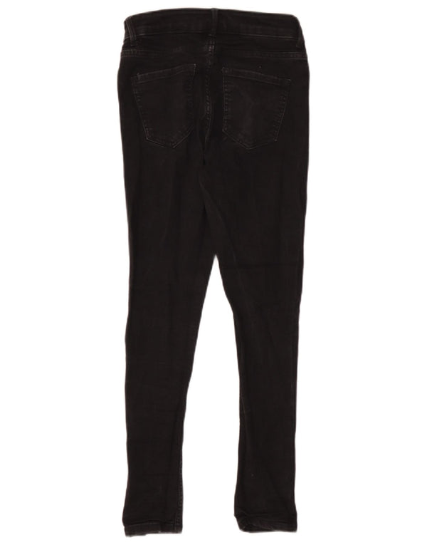 Женские джинсы скинни Marks & Spencer The Ivy UK 8, маленькие W24 L26, черный хлопок