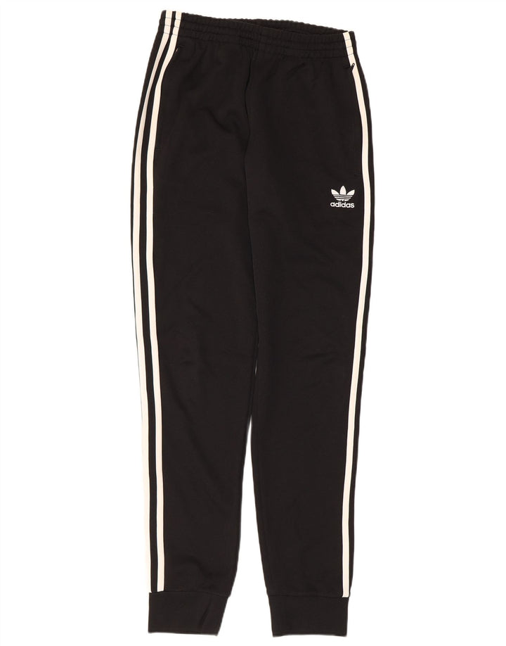 Adidas Мужские спортивные брюки Джоггеры Маленькие черные полиэстер