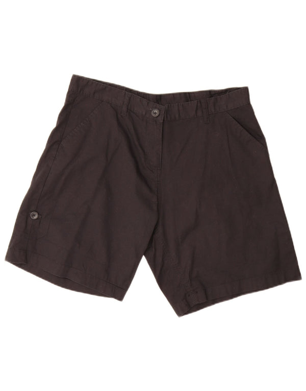 Женские шорты чинос Mountain Warehouse UK 14, большие размеры W32, черный хлопок
