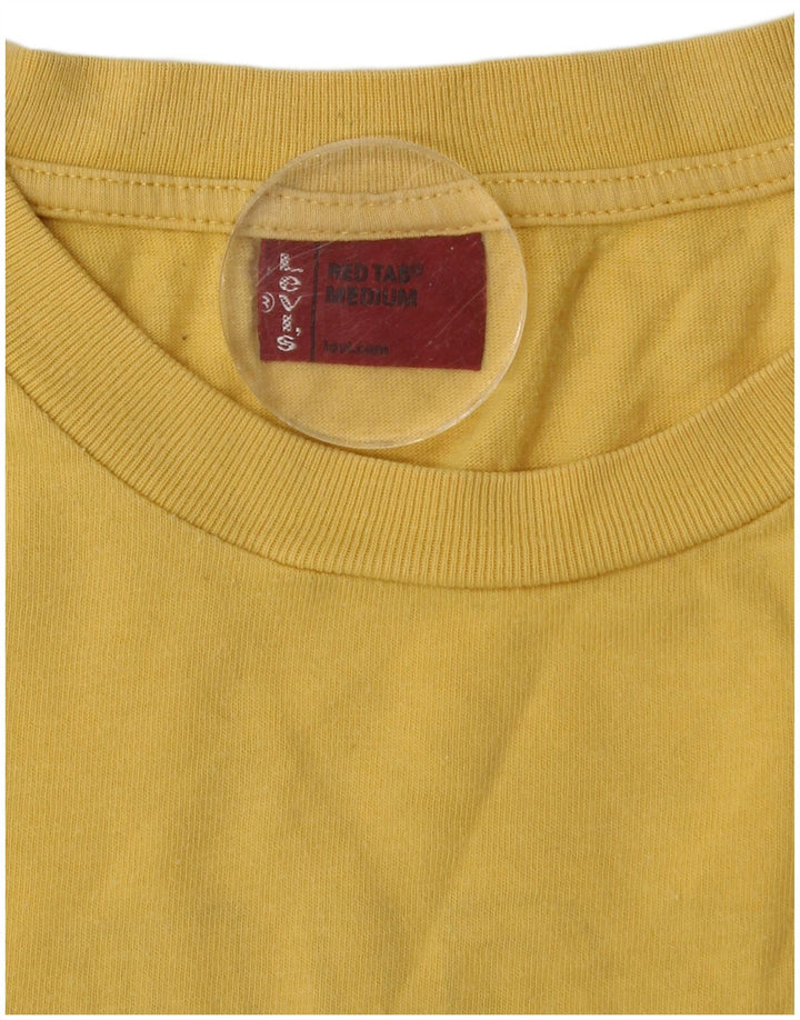 Мужская футболка с рисунком Levi's, средний желтый цвет