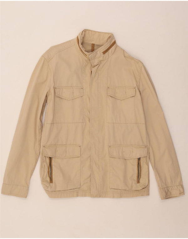 Мужская куртка MASSIMO DUTTI UK 42 XL, бежевый хлопок