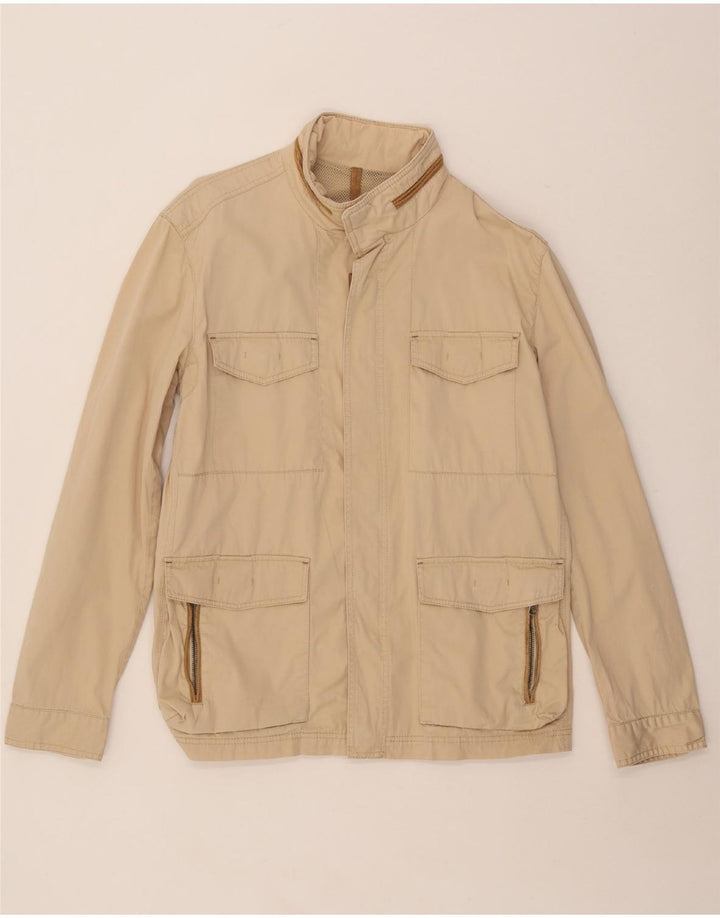 Мужская куртка MASSIMO DUTTI UK 42 XL, бежевый хлопок