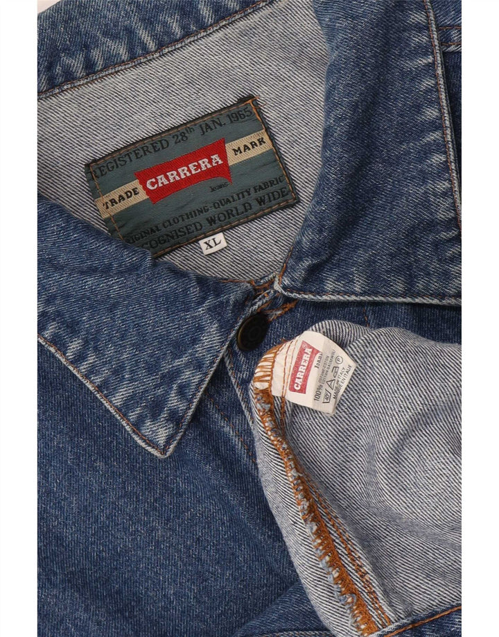 Мужская джинсовая куртка Carrera UK 42 XL, синяя, хлопок